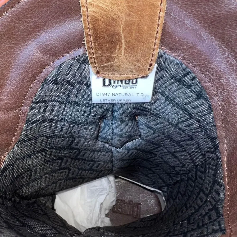 New Dingo Western Cowboy Boots Womens 8.5